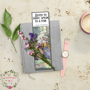 Shakespeare Play Quotes Bookmarks Student Teacher Cards Rewards Gift Tags, image 2