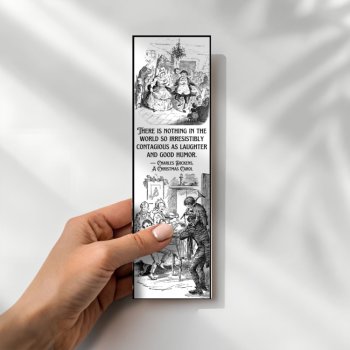 Christmas Carol Quotes Coloring Bookmarks Charles Dickens Craft Cards Gift, image 2