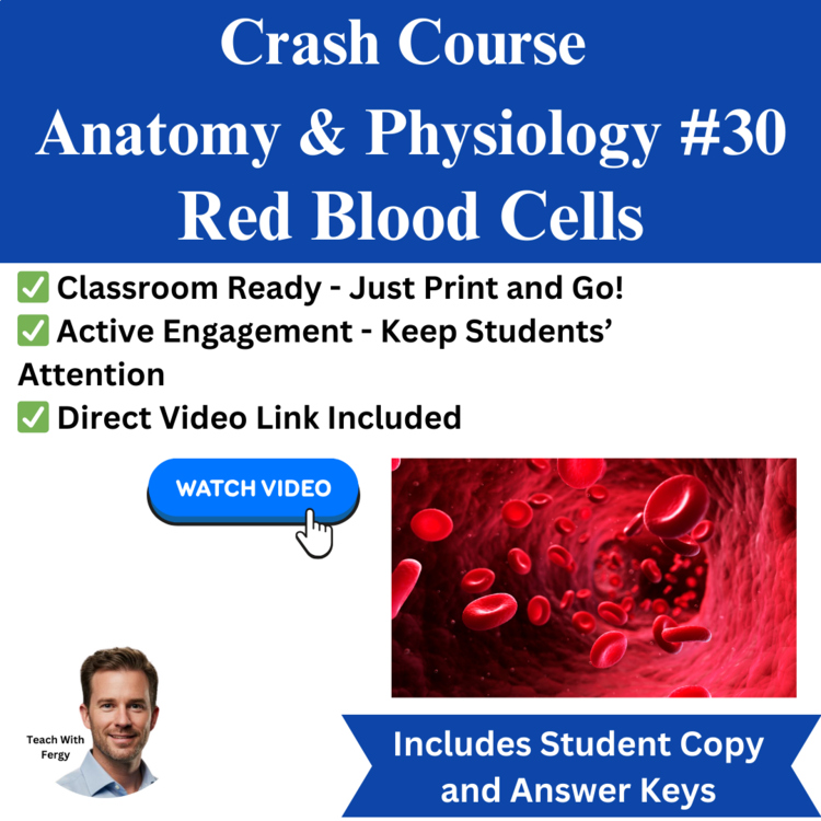 Crash Course ANATOMY & PHYSIOLOGY #30: Blood - Part 2 - Red Blood Cells