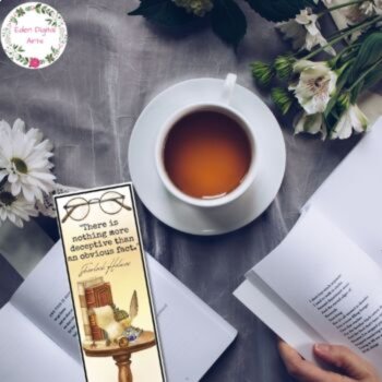 Sherlock Holmes Quotes Bookmarks Book Club Crime Novel Cards Student Gift Reward, image 2