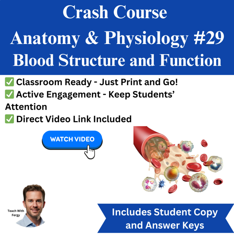 Crash Course ANATOMY & PHYSIOLOGY #29: Blood - Part 1 - Structure and Function