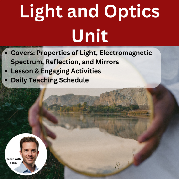 Light and Optics Unit | Properties of Light, Electromagnetic Spectrum Reflection