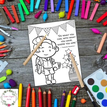USA President's Veteran's Patriot's Day Quotes Cute Coloring Pages Posters Craft, image 3