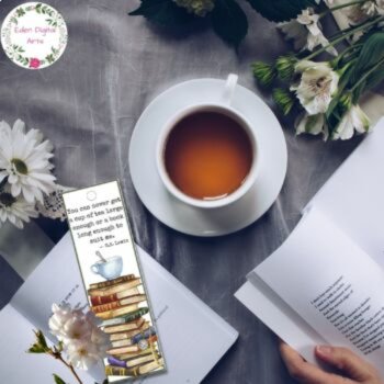 Literature Famous Reading Quotes Bookmarks Student Friend Cards Reward Gift Tags, image 2