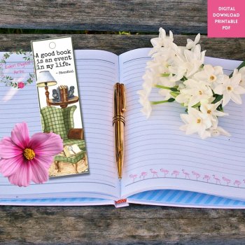 Literature Famous Reading Quotes Bookmarks Student Friend Cards Reward Gift Tags, image 3