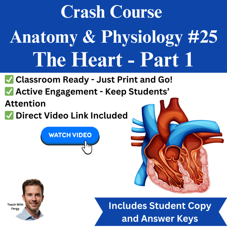 Crash Course ANATOMY & PHYSIOLOGY #25: The Heart - Part 1 | Chambers and Pumping
