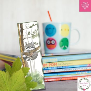 Cute Forest Baby Animals Bookmarks Class Student Keepsake Gift Tags Rewards, image 2