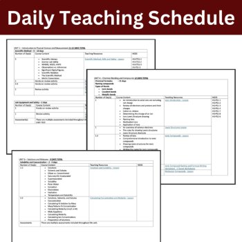 Physical Science High School Complete Curriculum Bundle - Full Year NGSS-Aligned, image 4