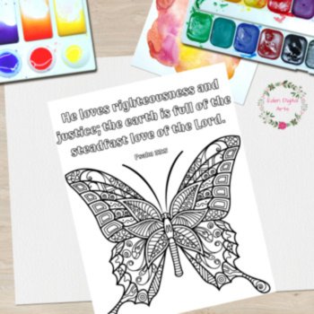 Bible Verses Zentangle Animals Coloring Scripture Christian Anti Stress Activity, image 3