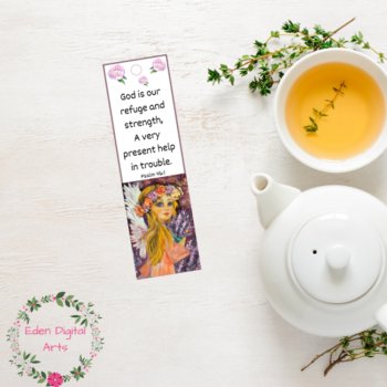 God's Protection Bible Verse Bookmarks Class Gift Tags Cute Angels Scripture, image 3