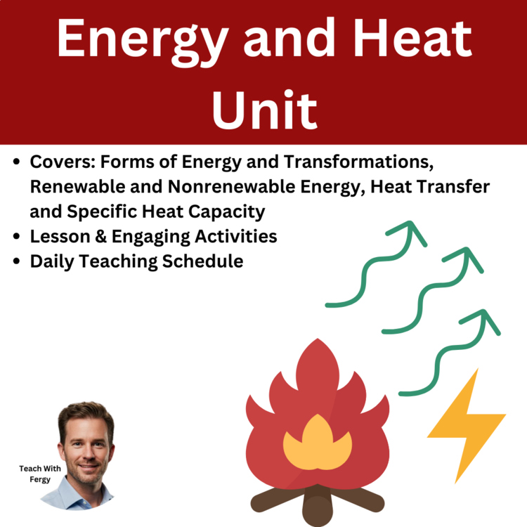 Energy and Heat Unit | Forms of Energy and Transformations, Heat Transfer