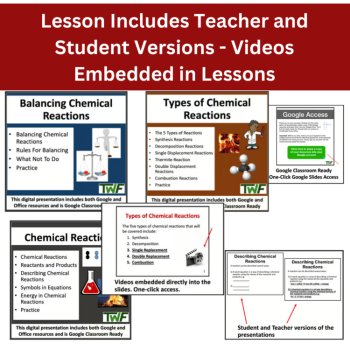 Chemical Reactions and Balancing Unit | Chemical Equations and Symbols, image 3