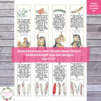 Indigenous People Culture Appreciation Native American Quotes Coloring Bundle, image 3