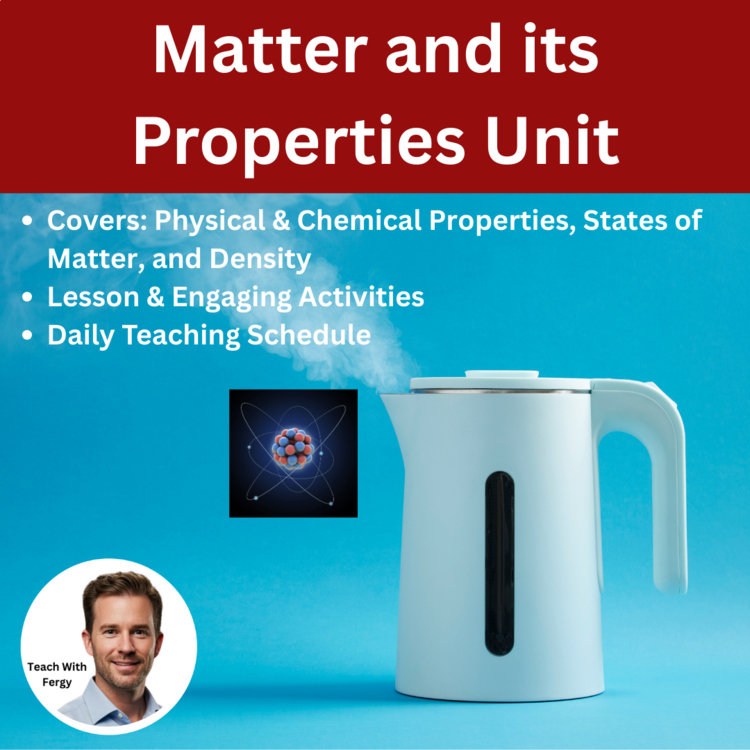 Matter and its Properties Unit | Physical Chemical Properties, States of Matter