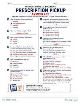FREE Reading Receipts | Prescription | Daily Living Skills | Functional Reading, image 4
