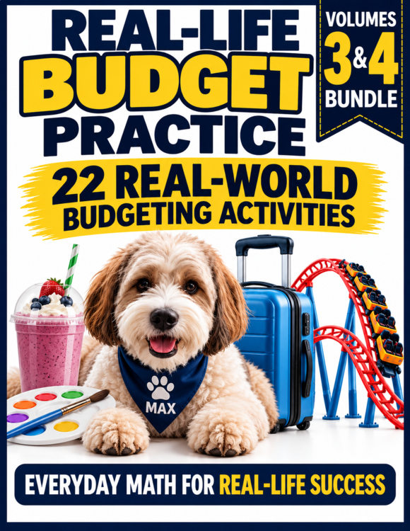 Budgeting Worksheets Bundle Vol. 3 & 4 | Personal Finance | Consumer Math