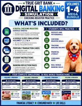 Personal Finance Curriculum | Digital Banking Mega Bundle | Financial Literacy, image 2