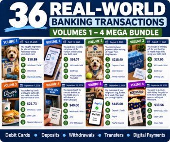 Personal Finance Curriculum | Digital Banking Mega Bundle | Financial Literacy, image 3