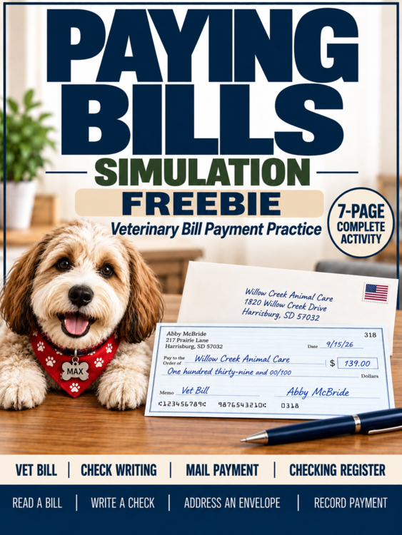FREE Paying Bills | Adulting Made Easy | Personal Finance | Consumer Math