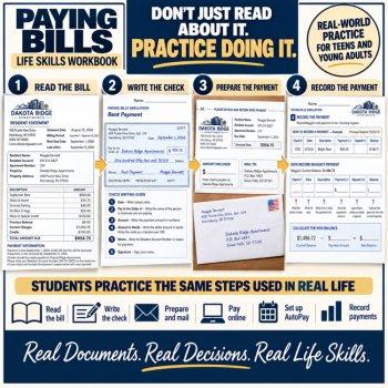 Paying Bills Bundle | Adulting Made Easy | Personal Finance | Consumer Math, image 3
