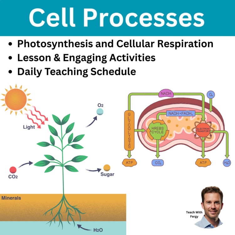 Cell Processes Curriculum Unit | Photosynthesis, Cellular Respiration