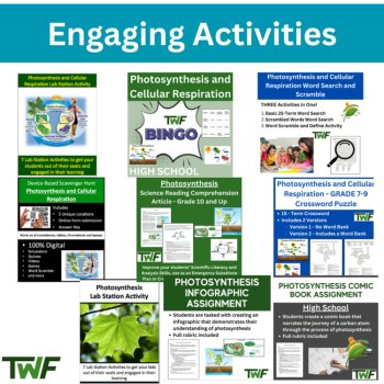 Cell Processes Curriculum Unit | Photosynthesis, Cellular Respiration, image 3