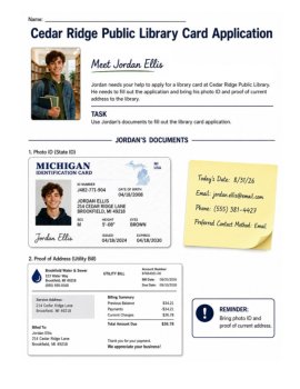 FREE Practice Filling Out Forms | Daily Living Skills | Functional Reading, image 2