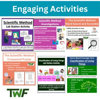 Introduction to Biology Unit | Scientific Method, Characteristics Living Things, image 3