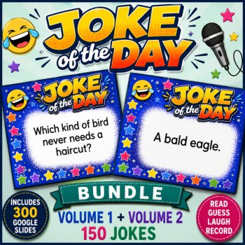 Joke of the Day Brain Teasers & Riddles Bundle | 150 Jokes | Daily Slides, image 3