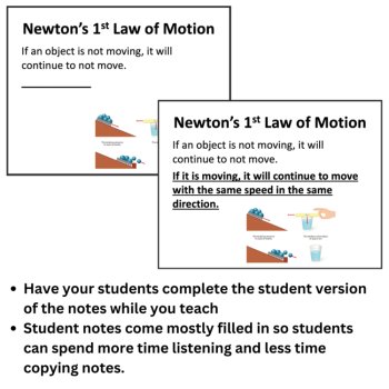 Newton's First Law of Motion Lesson | Force Overview, Inertia, Net Force, image 2