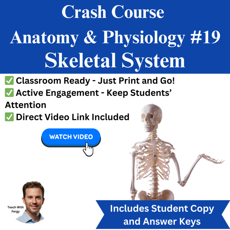 Crash Course ANATOMY & PHYSIOLOGY #19: Skeletal System | Bones Connective Tissue