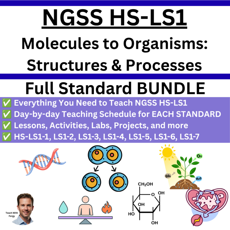HS-LS1 From Molecules to Organisms: Structures and Processes BUNDLE