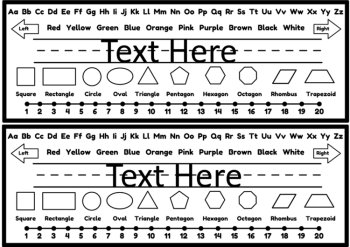 Editable Desk Name Tags, image 3