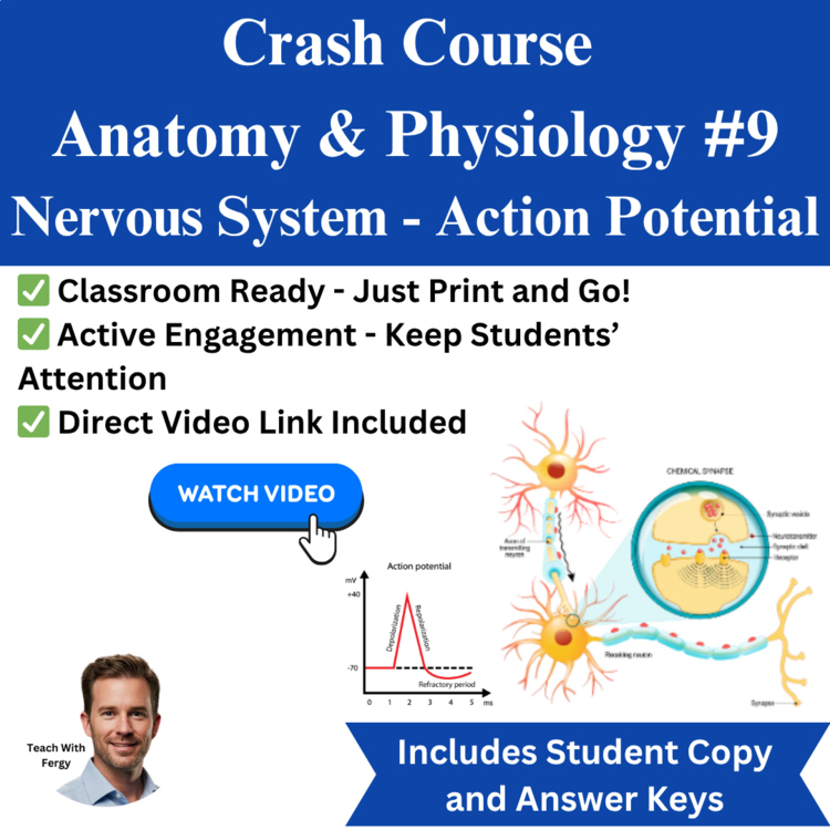 Crash Course ANATOMY & PHYSIOLOGY #9: Nervous System Action Potential