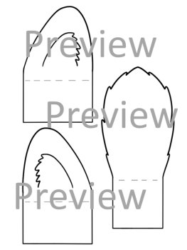 Wolf Ears and Tail Printable Headband , image 2
