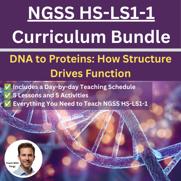 HS-LS1-1 DNA to Proteins: How Structure Drives Function BUNDLE | Translation