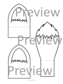 Fox Ears and Tail Printable Headband , image 2