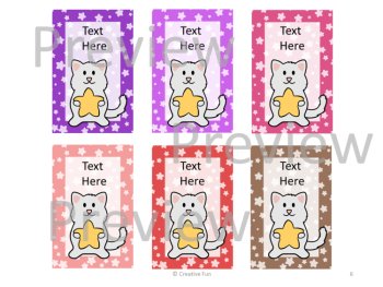 Editable Cat Brag Tags , image 3