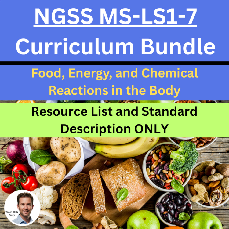 MS-LS1-7 Food, Energy, and Chemical Reactions in the Body | DESCRIPTION