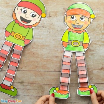 Christmas Crafts Bundle, Printable Craftivity Templates Pack for December, image 3