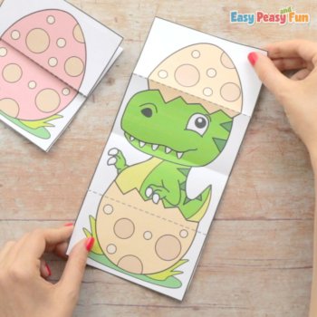 Dinosaur Crafts Bundle Printable Dinosaur Craftivity Templates, image 3