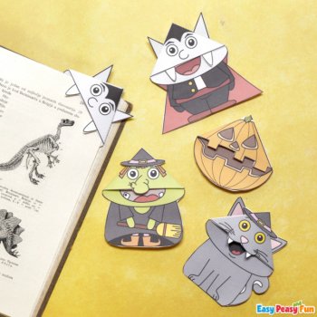 Halloween Crafts Bundle, Printable Craftivity Templates Pack for October, image 2