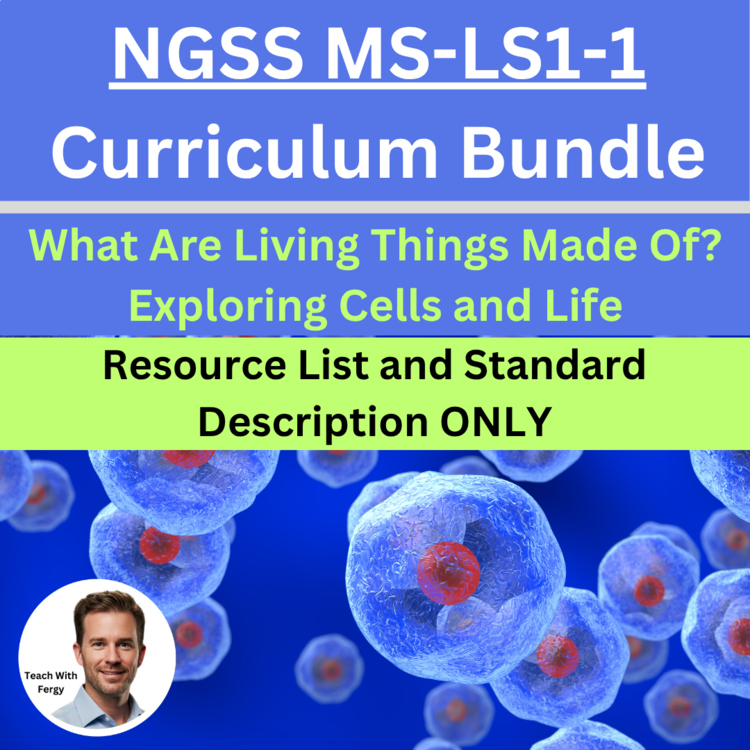 MS-LS1-1 What Are Living Things Made Of? | DESCRIPTION