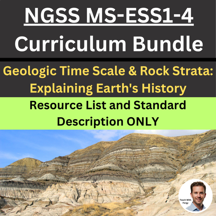 MS-ESS1-4 Geologic Time Scale & Rock Strata | DESCRIPTION