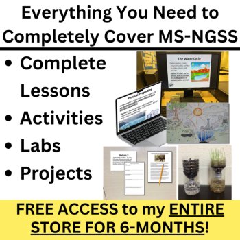 Middle School NGSS Mega BUNDLE | Includes ALL Standards 6th, 7th, 8th Grade, image 3