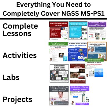 MS-PS1 - Matter and its Interactions BUNDLE | Atoms, Periodic Table, Synthetic, image 3