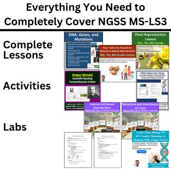 MS-LS3 - Heredity: Inheritance and Variation of Traits BUNDLE | Mutations Traits, image 3
