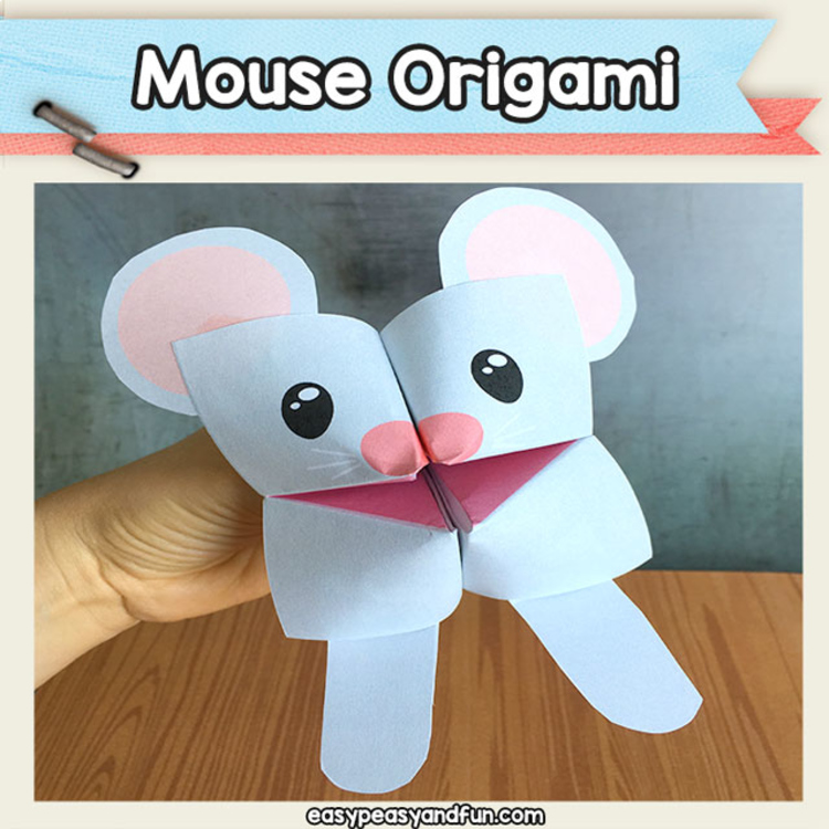 Mouse Cootie Catcher - Fortune Teller Craft