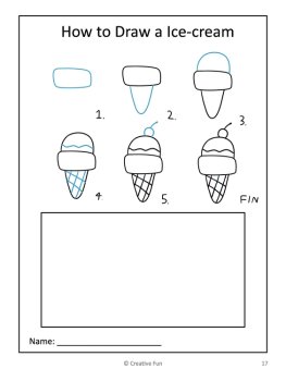 How to Draw Summer | Step-by-Step Drawing Activities, image 4