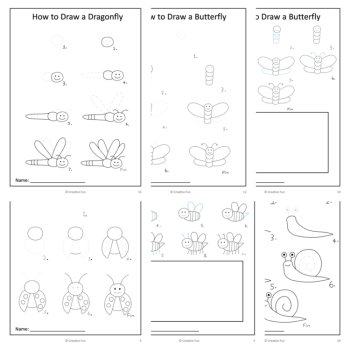 How to Draw Bugs | Step-by-Step Drawing Activities, image 2